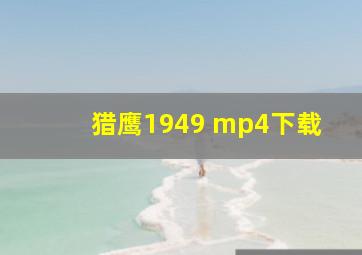 猎鹰1949 mp4下载